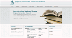 Desktop Screenshot of journal-metrics.com